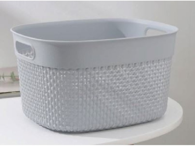 Корзина для хранения OSLO 6л серый шторм